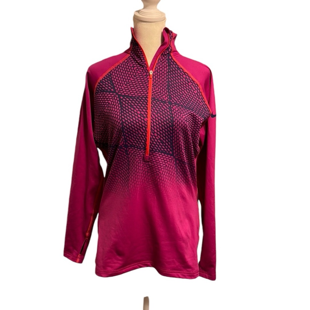 NIKE women’s running pullover fleece lined long sleeve